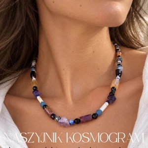 Kosmogram osobisty – naszyjnik stworzony na podstawie Twojej daty urodzenia
