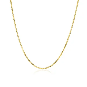 Łańcuszek pozłacany korda 60 cm
